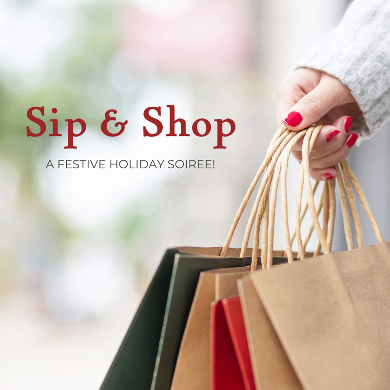 Sip & Shop Holiday Soiree