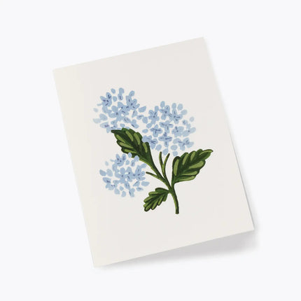 Hydrangea Bloom Card