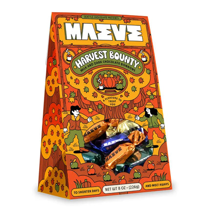 Harvest Bounty Bonbon Box (8 oz.) - Maeve Chocolate