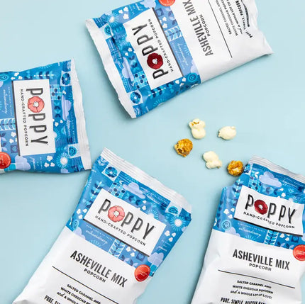 Poppy Asheville Mix Popcorn Snack Bag