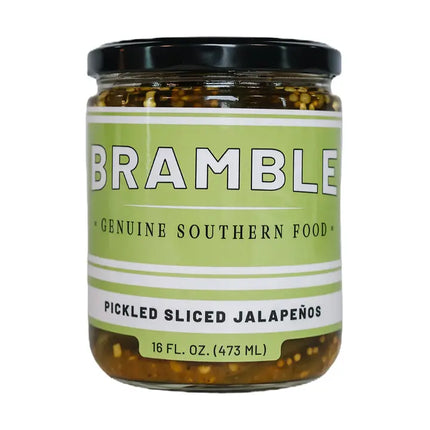 Bramble Pickled Sliced Jalapenos (16 oz.)