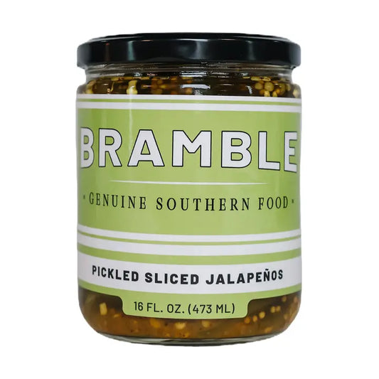 Bramble Pickled Sliced Jalapenos (16 oz.)