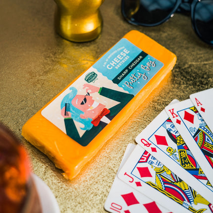 Sharp Cheddar "Pretty Boy" (8.1 oz.) - Cheese Brothers