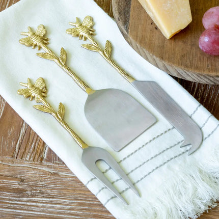 Honey Bee Handled Cheese Servers