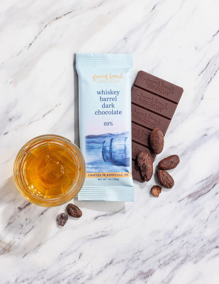 Whiskey Barrel w/ Smoked Salt Chocolate Bar 69% 28G