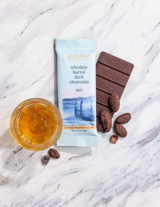 Whiskey Barrel w/ Smoked Salt Chocolate Bar 69% 28G