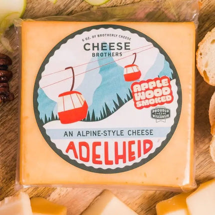 Smoked Adelheid Alpine Style Cheese - Cheese Brothers (6 oz.)