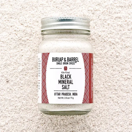 Black Mineral Salt (2.5 oz.) - Burlap & Barrel