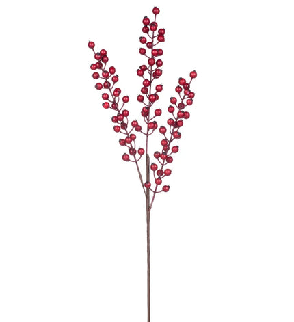 Burgundy Berry Pick Stem