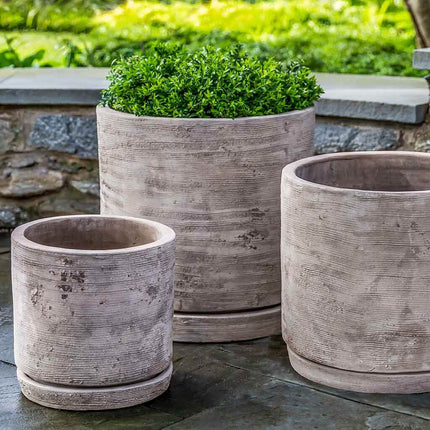 Sgraffito Planter Antico Terra Cotta