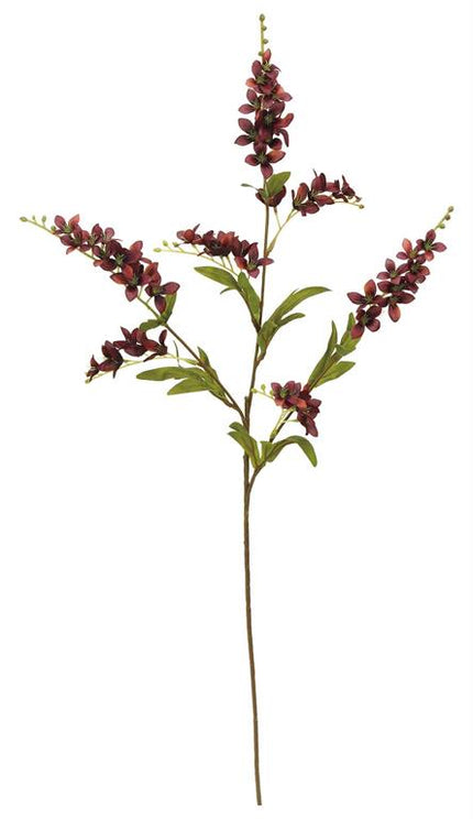 Faux Wild Vinca Spray 31"
