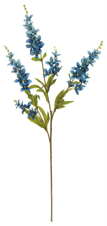 Faux Wild Vinca Spray 31"