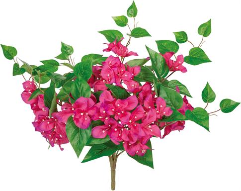 Bougainvillea Faux Bush 20"