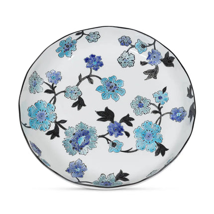 Park Hill Collection Periwinkle Vine Pattern Serving Bowl