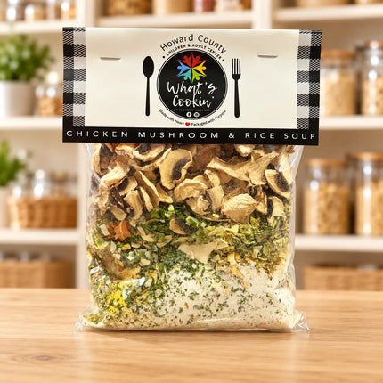 Chicken, Mushroom & Rice Soup Mix - What's Cookin Easy Meals