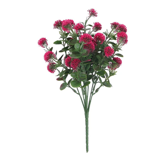 Faux Mini Pom Bush