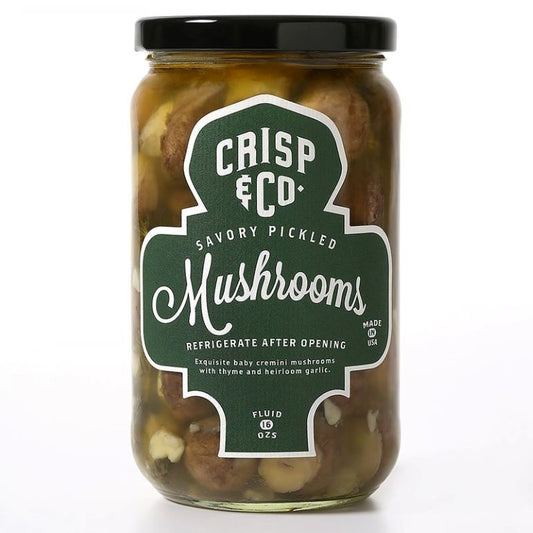 Crisp & Co. Pickled Mushrooms (16 oz.)