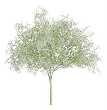 Faux Spanish Moss Bush 14"