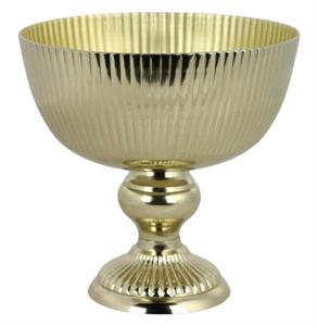 Gold Aluminum Compote
