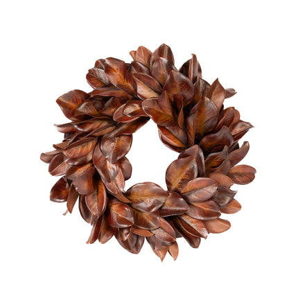 Magnolia Leaf Wreath Bourbon
