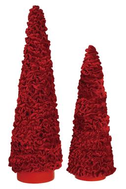 Velvet Celosia Table Tree