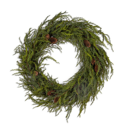 Soft Touch Pine Wreath