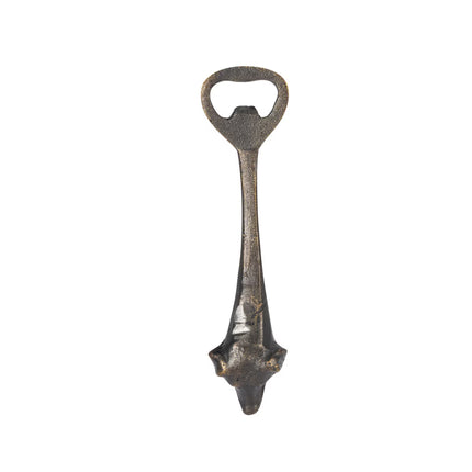 Blackened Brass Dog Bottle Opener