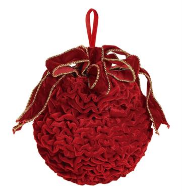 Velvet Celosia Ball Ornament