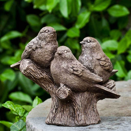 Three's Company Birds on Branch