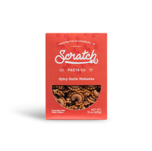 Spicy Garlic Mohawks Scratch Pasta