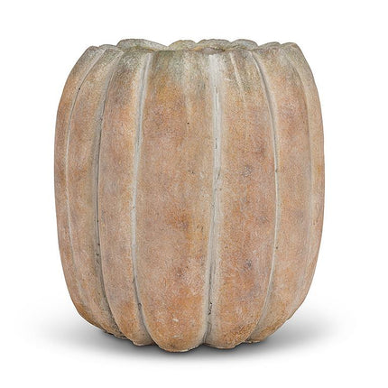 Cement Pumpkin Planter Tall