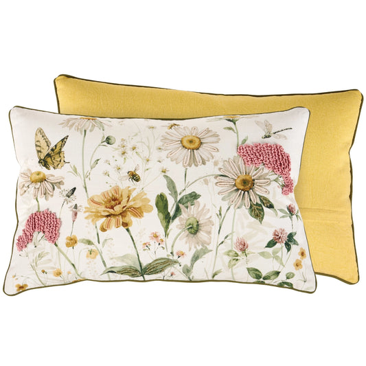 Garden of Daises Pillow