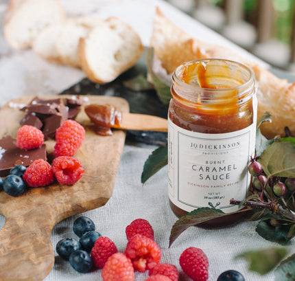 Burnt Caramel Sauce (10 oz.) - J.Q. Dickinson