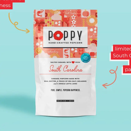 Poppy Salted Caramel State Series Popcorn