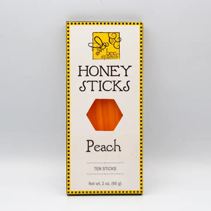 Peach Honey Sticks - Bee Squared (10)