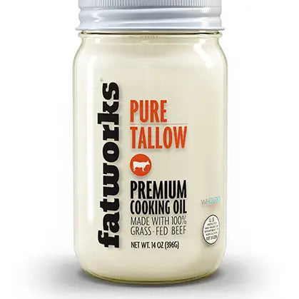 Fatworks Grass Fed Beef Tallow (14 oz.)