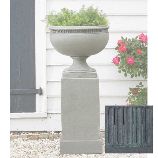 Williamsburg Tayloe House Urn w Classic Tall Pedestal