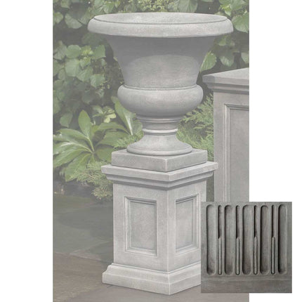 Mt Airy Urn w Low Lenox Pedestal