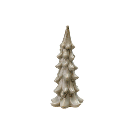 Stoneware Tree Reactive Glaze, Light Green