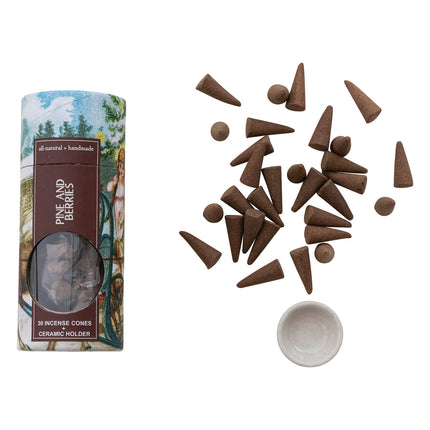 All Natural Scented Incense Cones Holder