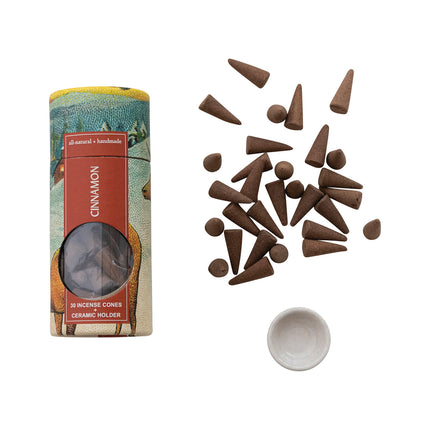 All Natural Scented Incense Cones Holder